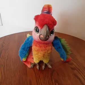 FurReal Rock-A-Too: The Show Bird Talking Moving Plush Parrot Toy TESTED